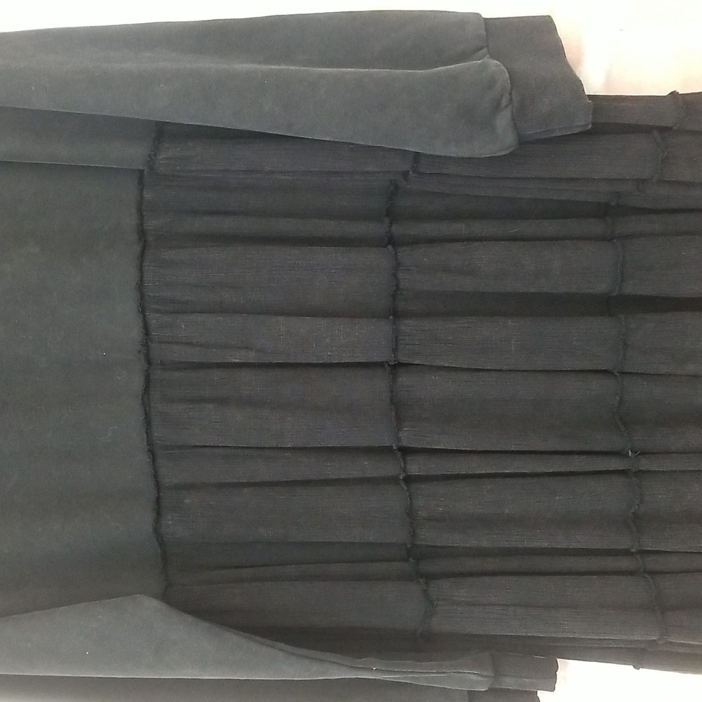 Acid Wash Black Women's Dress - Picture 4 of 10